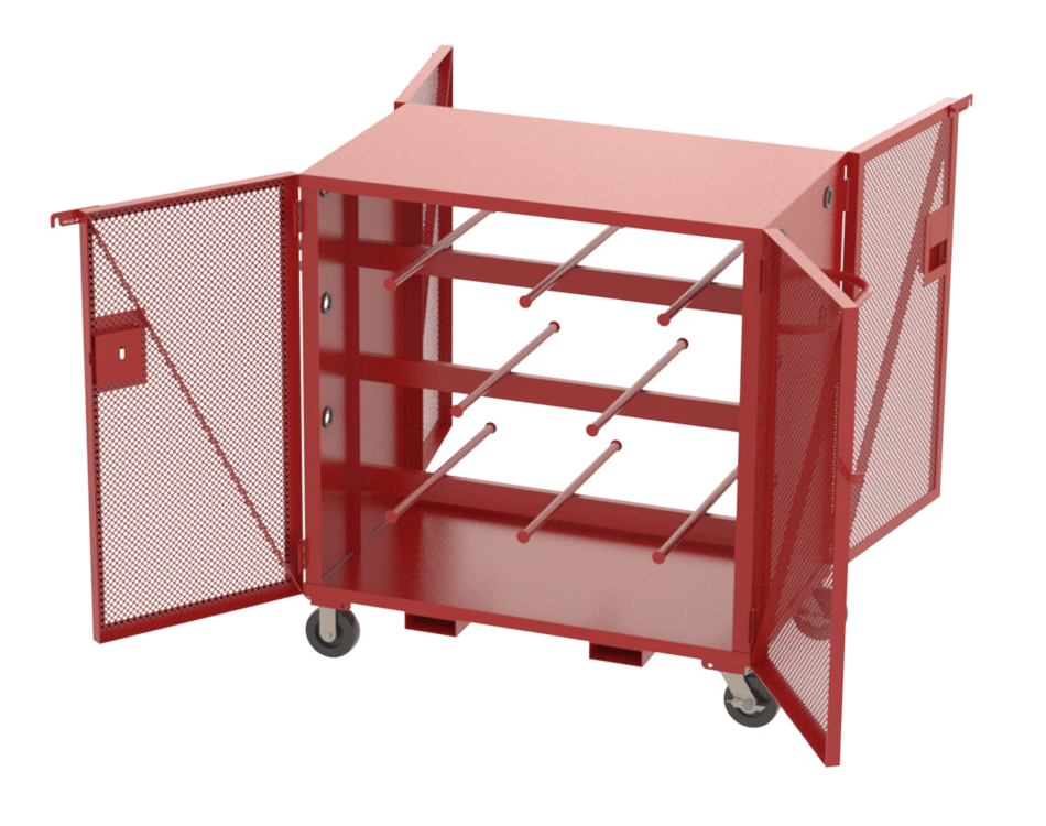 ESA material handling Products: Branch Wire Cart