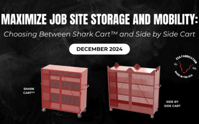 Maximize Job Site Storage and Mobility: Choosing Between Shark Cart™ and Side by Side Cart