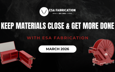 Keep Materials Close and Get More Done with ESA Fabrication